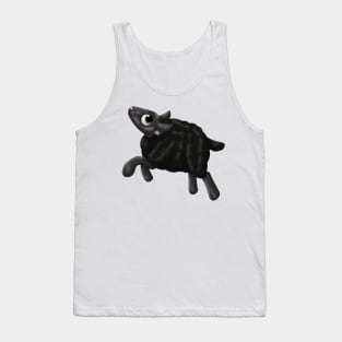 Goobaa: Black Tank Top